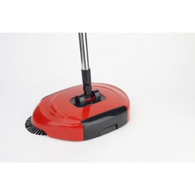 Hand Push Floor Cleaning Tool Plastic 360 Degree Spin Broom